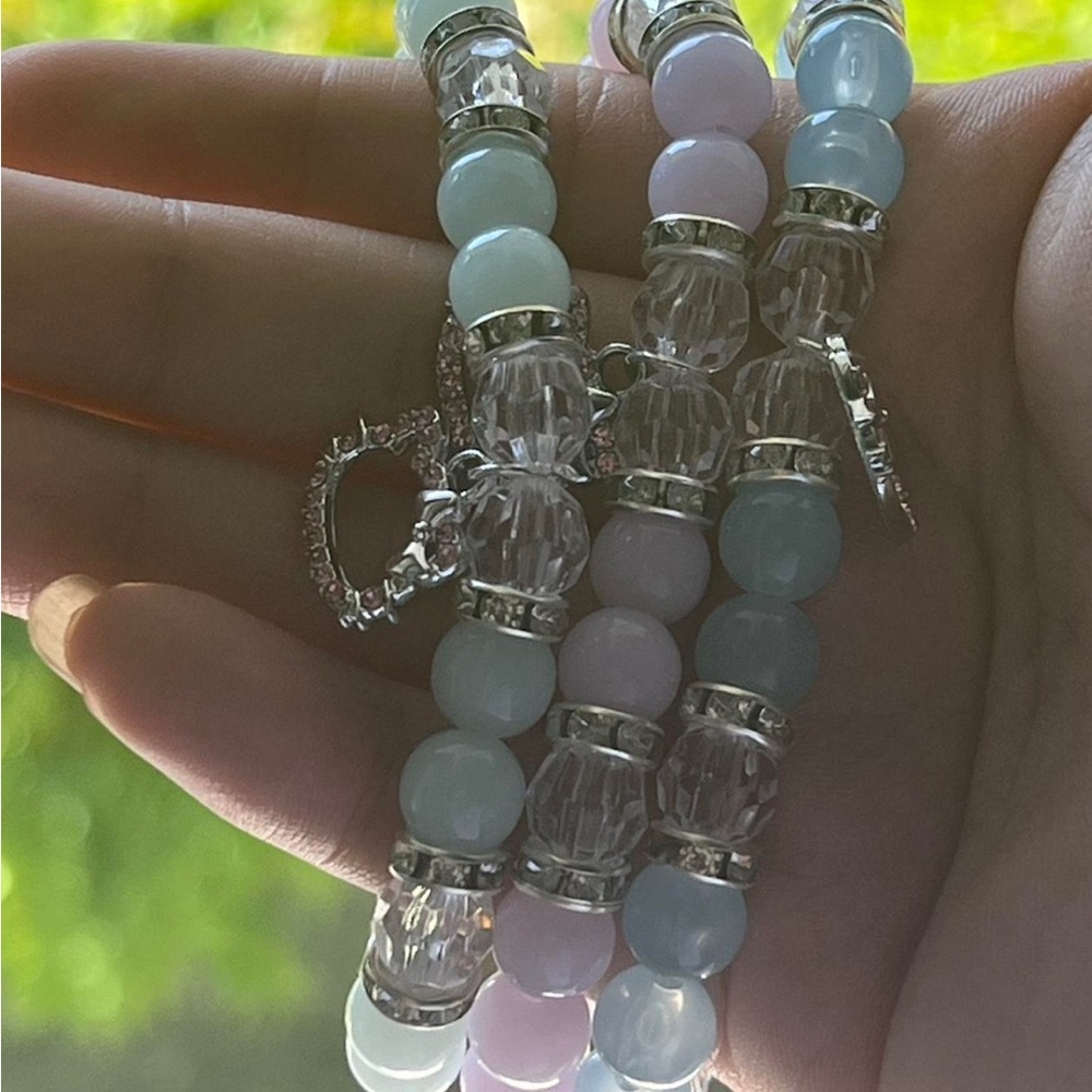 Multicolor Hello Kitty Beaded Bracelets